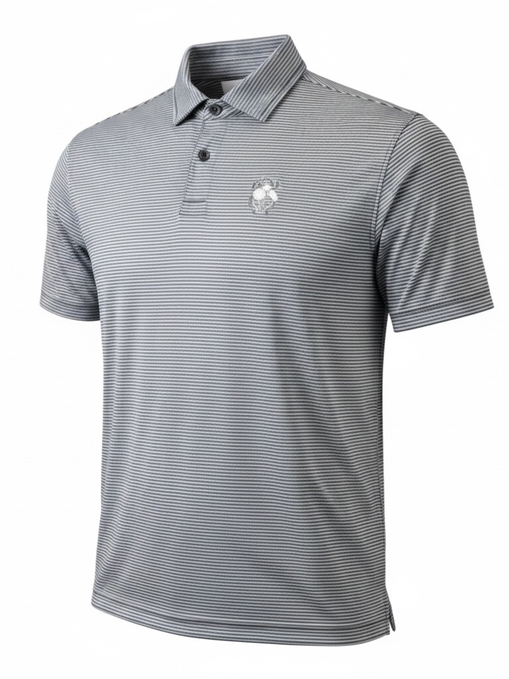 Fairway & Greene Pebble Beach Coach’s Classic Striped Golf Polo Shirt